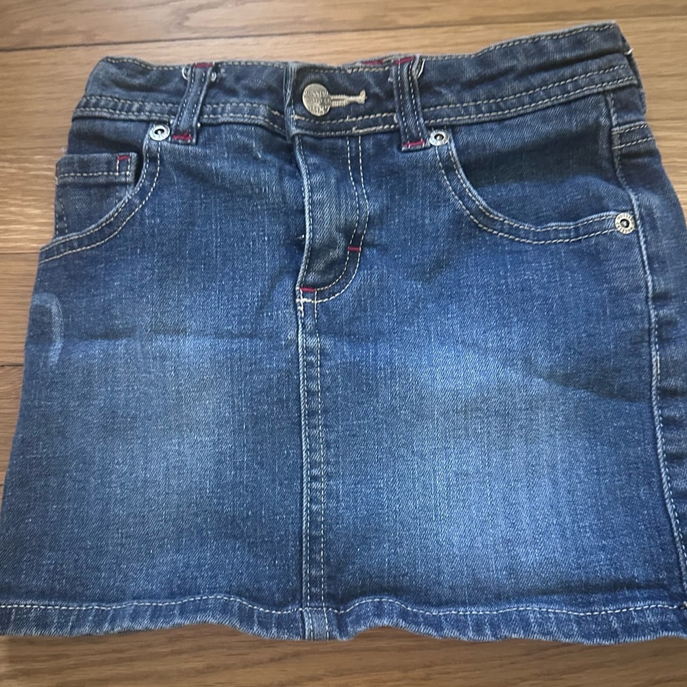 Mossimo Supply Co. Blue Denim Skirt